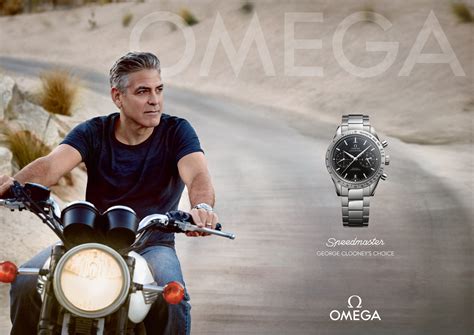 omega watch george clooney|george clooney omega speedmaster.